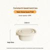 Degradable Corn Starch Round Meal Box