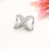 1PC Fashionable High-end Silk Scarf Buckle Ring Corner Knotted Simple Small Scarf Dual-purpose Function Square Scarf Buckle Scarf Buckle Accessories