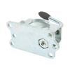 Cast Clamp Galvanized Iron Trailer Wheel Prop Stands Jack Split Cast Clamp for 48mm Pipe Diameter
