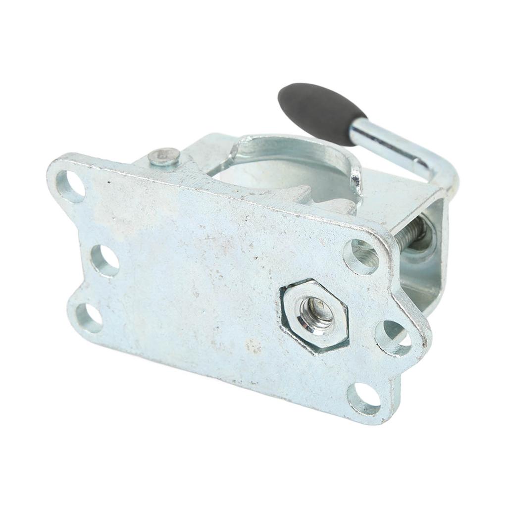 Cast Clamp Galvanized Iron Trailer Wheel Prop Stands Jack Split Cast Clamp for 48mm Pipe Diameter