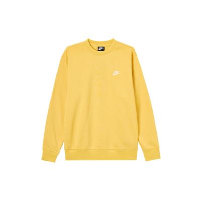 Nike Bluze de trening Bărbați Galben Gât rotund Moderat Regular BV2663-761