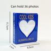 36/64 Pockets Mini Photo Album Heart Transparent Photocard Holder Mini Polaroid Album Storage Collect Book Name Card Album