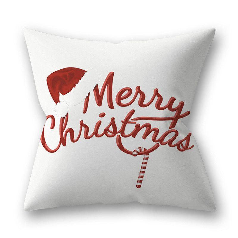 Vibrant Christmas Themed Decorative Cushion Cover For Festive Home Decor 18x18