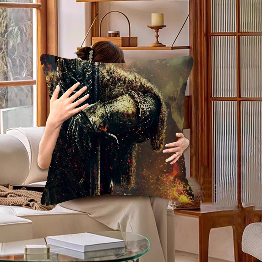 Classic Game Dark Souls Cushion Cover Car Throw Pillow Case For Sofa Car Christmas Gift 40x40cm 45x45cm