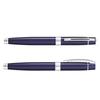 Sheaffer 300 Blue Lacquer/Chrome Plated Pen (Med Fountain)