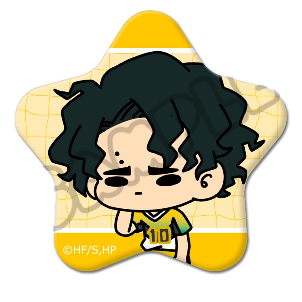 6th Can Badge M IH "Haikyu!!" [Sakusa Kiyoomi] Everyone's Mochocho! Star-Shaped