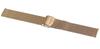 Replacement Watch Strap Band, 18mm, Pink Gold, Stainless Steel, Mesh, Pink Gold