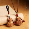 Unisex Peachwood Lucky Bag Keychain Charm Gift Set