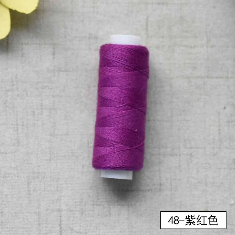 Purple Red Sewing Thread, Size, for Hand Sewing, Machine Sewing and Repairs