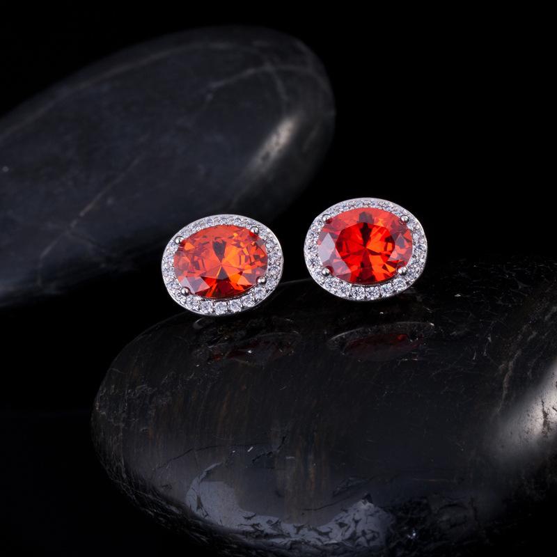 Micro Stud Earrings, Zircon Earrings, High-End Earrings, Diamond Stud Earrings.