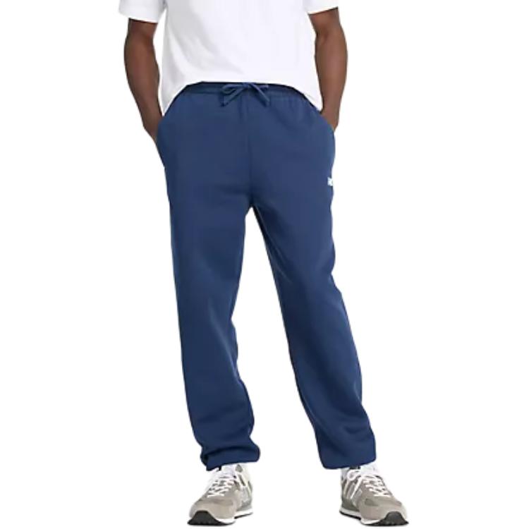 New Balance logo-embroidered track pants MP41503-NNY XL