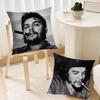 Che G-Guevaras Smoking Cushion Cover Living Room Accent Couch Back Support Square Lounge Restful Nap Companion Pillow Case