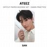 ATEEZ OFFCUT PAPER INCENSE SET : DAWN PRACTICE Official Photocard