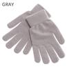 Gifts Basic Thicken Winter Warm Plush Lining Full Fingered Gloves Mittens Wool Knitted
