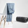 Men's Summer Ice Silk Straight Leg Stretch Jeans FXMY2196