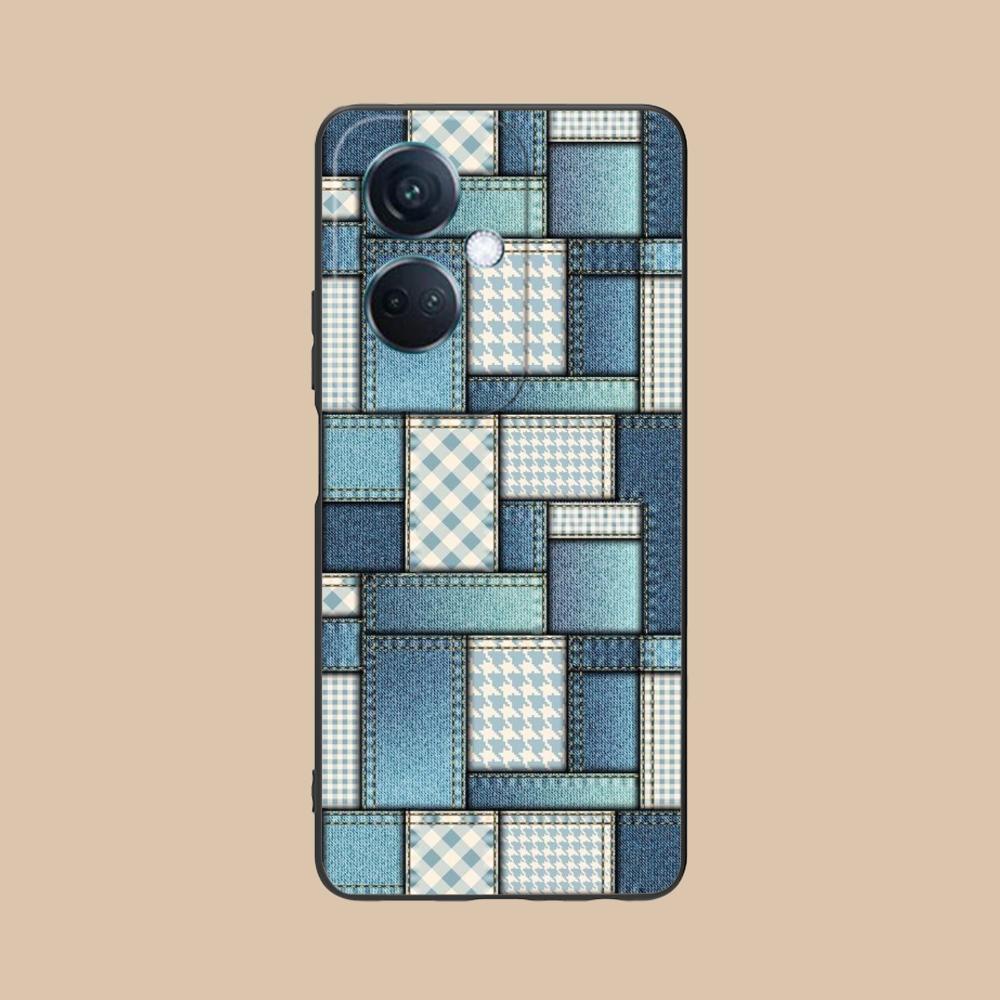 Jeans Texture Mobile Phone Case for OPPO Find X9 X8 X7 X6 X5 X3 X2 Plus S Pro Ultra Lite Colorful Printing Cover Luxury Cover