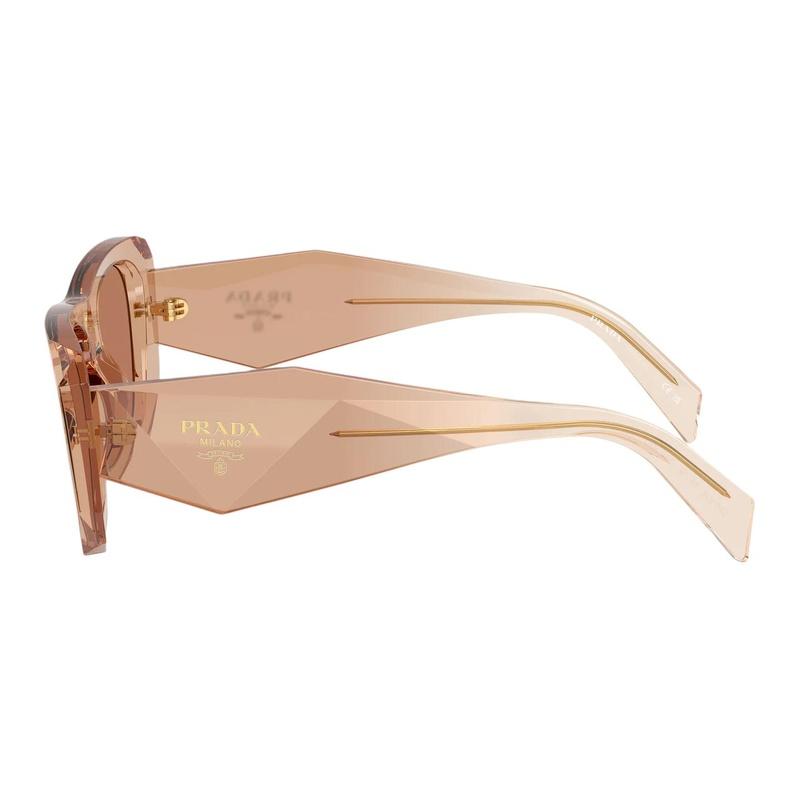 Prada Design Collection Acetate Square Sunglasses Women's Brown