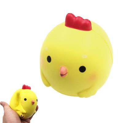 Kawaii Squishy Ibloom Mini  Chick Yellow Scent Squeeze Very Slow Rising Toy