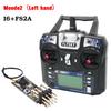FLYSKY FS-i6 I6 Transmitter 2.4G 6CH Radio Remote Controller With iA6 iA6B X6B A8S R6B iA10B FS2A Receiver for RC Drone Airplane