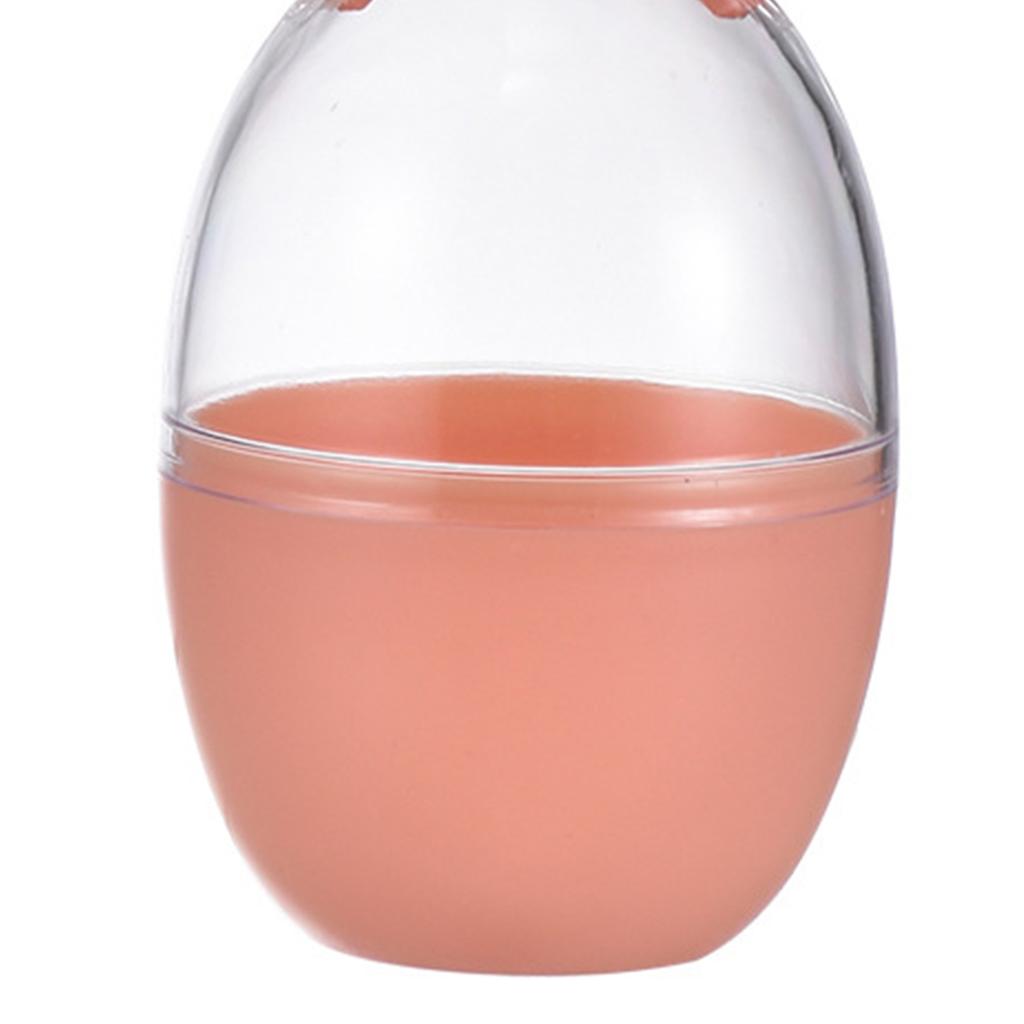 Makeup Sponge Holder Box Cartoon Shaped Dustproof Beauty Make Up Blender Case with Hanging Rope