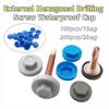 Hex Drilling Screw Cap 100/200Pcs Low Temp Resistant Covers Fit 5.2mm Self-Drilling Tail Screws Cold Area Construction