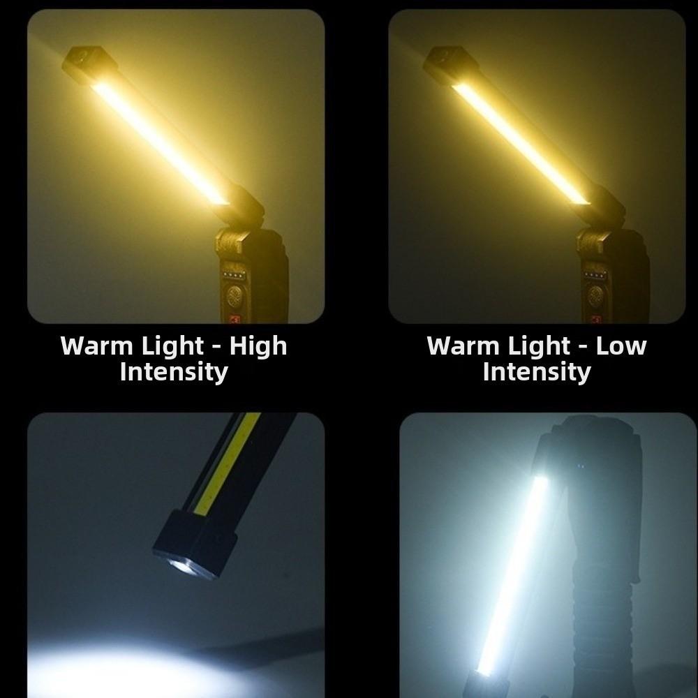 Multi-functional Folding Work Light USB Rechargeable Emergency Car Lamp  Grill Lighting
