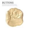 5pcs Irregular Bump Metal Buttons Fashion Coat Trench Coat Gold Buttons Blazer Hand-Sewn Buttons
