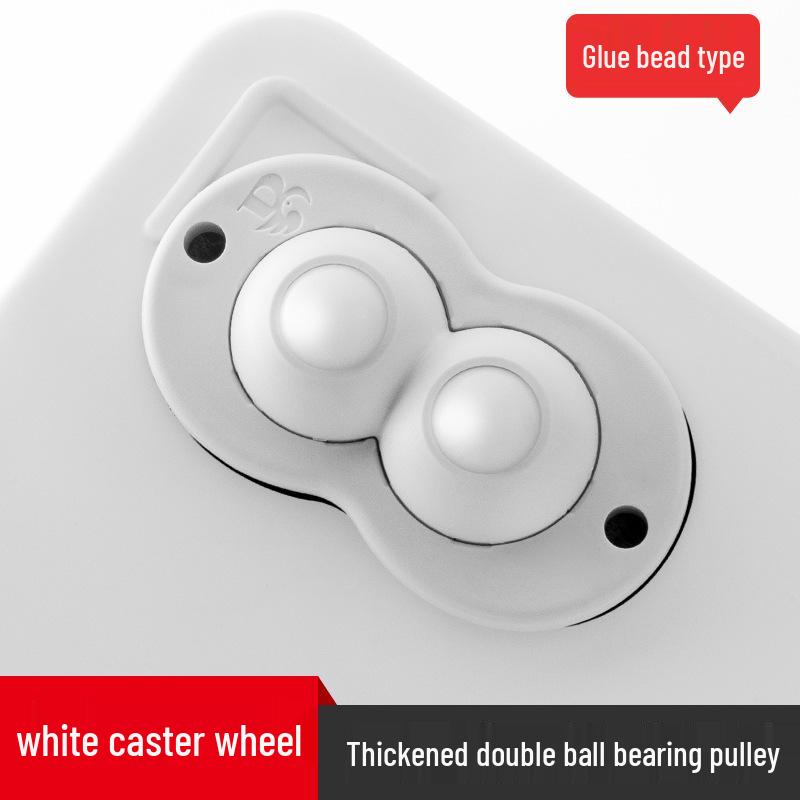 Roulettes d'ameublement pivotantes silencieuses: Roulettes adhésives universelles pour un déplacement facile