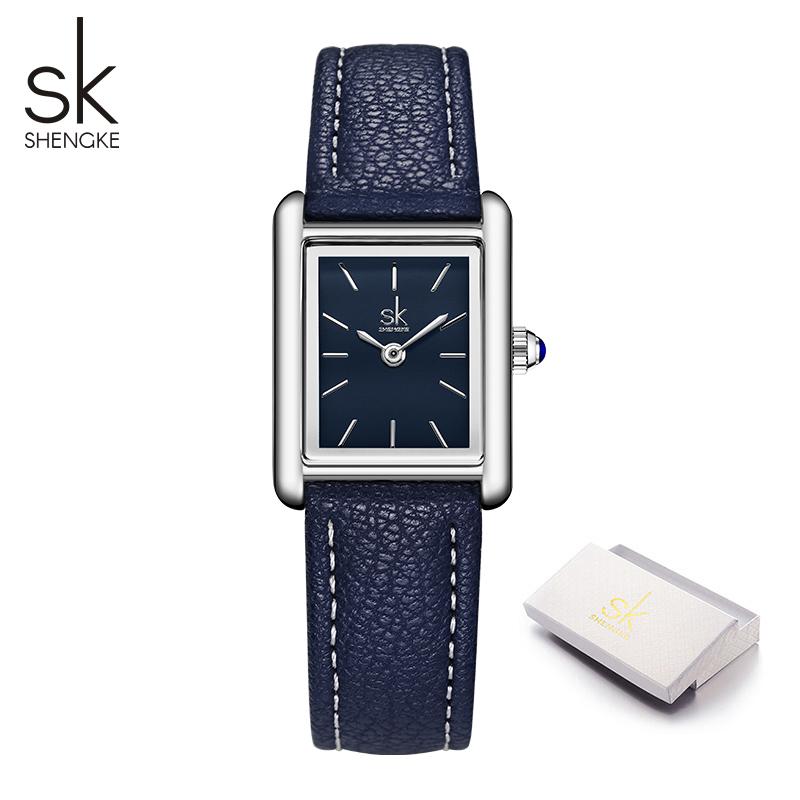 SHENGKE Elegant Ladies Watches Top Brand Women's Quartz Wristwatches Fashion Styles Female Best Gifts Clock