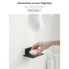 Sponge Holder Wall Mounted Brush Rack Tray Draining Bathroom Kitchen Storage Organizer