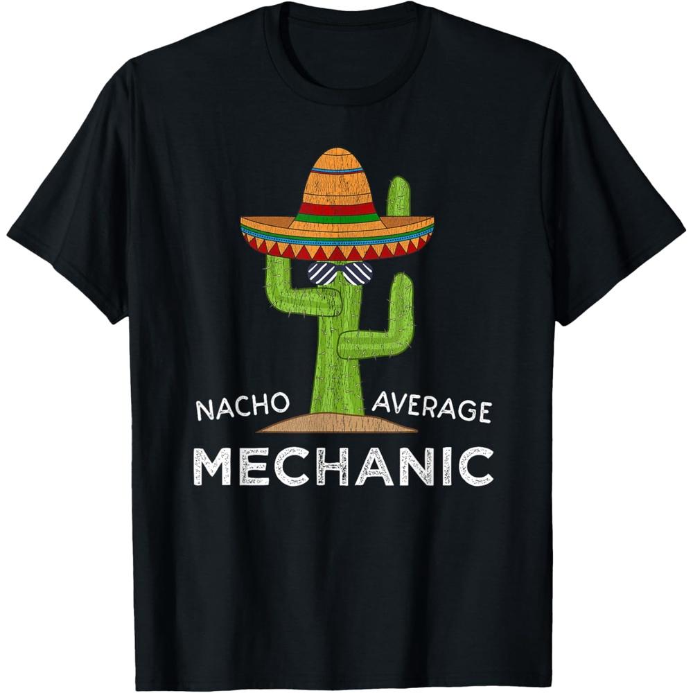 Funny Mechanic Humor Saying Cotton Men T Shirt L чёрный