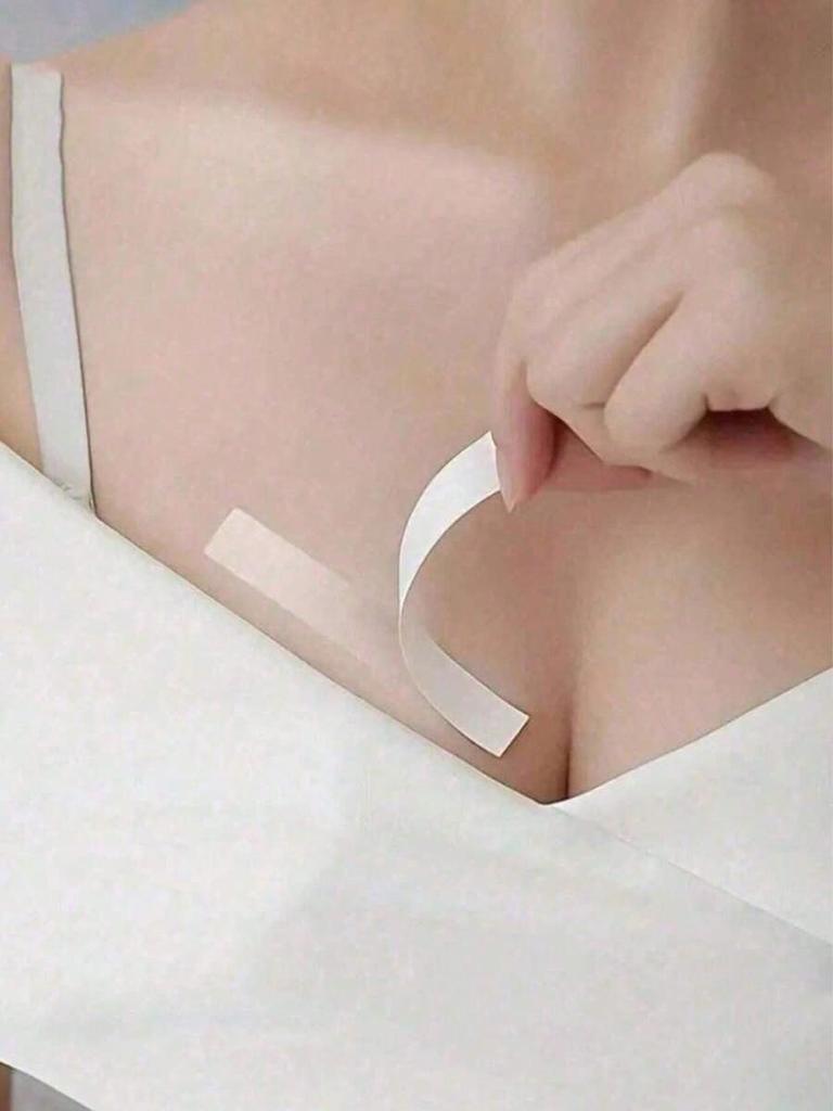 36pcs Anti-Peek Breast Tape, Women's Fashion Sticky Tape, Anti-Slip Clothing Tape, Dress Strap Grips, Double-Sided Wardrobe Tape