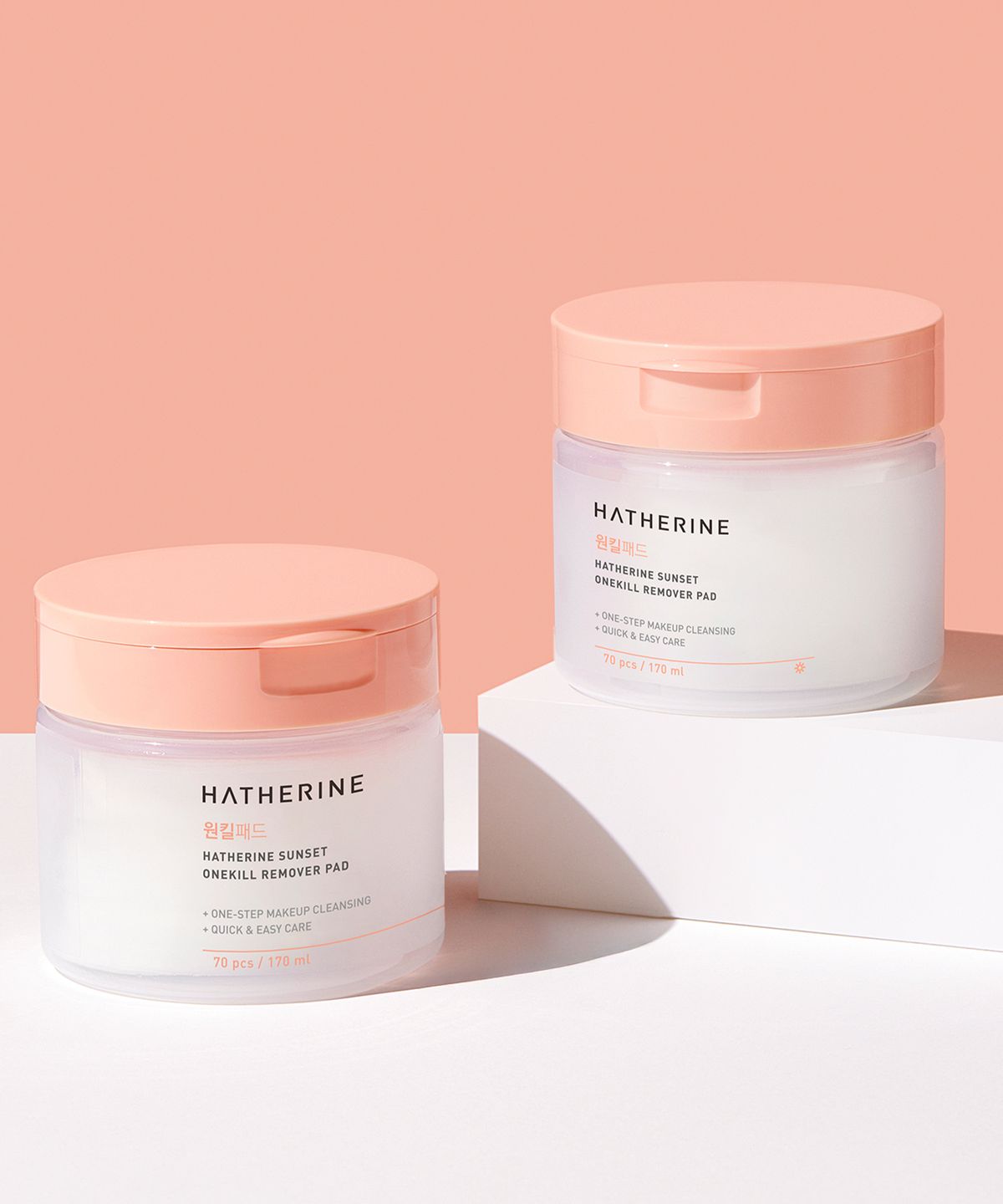 [2PACK] Sunset One-Kill Remover Pads 70 Sheets