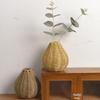Handgefertigte Vase im Rattan-Stil: Elegantes und kreatives Ornament für Heim-Blumenarrangements