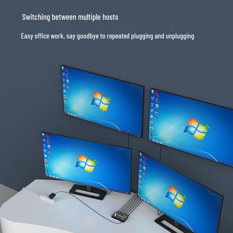 MT-viki HDMI 2-in-4-out Switcher with IR Remote