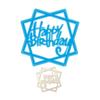 Metall-Stanzschablonen Happy Birthday für Kartenherstellung Scrapbooking Papierbasteln DIY
