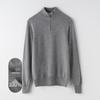 Snoford Men's 100% Cashmere Half-Zip Knit Sweater