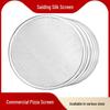 Thick Round Aluminum Pizza Pan Mesh, 8-20 Inch, for Commercial & Household Baking.