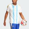 Adidas Pitch 2 Street Messi Training Jersey White/Semi Blue Burst Men Streetwear IS6466