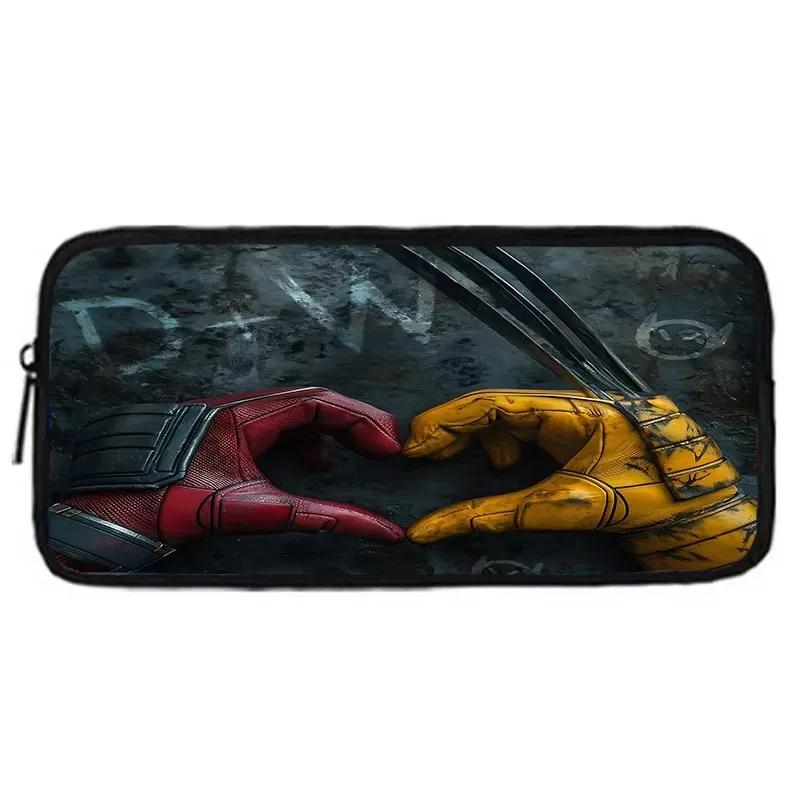 Deadpool Movie Child School Backpack With Shoulder Bag Pencil Bags School Bags for Boys Girls Best Gift
