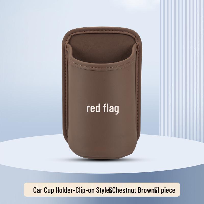 Compatible Car Cup Holder & Storage Box for Hongqi HS5/HS3/H9/H6 - Car Seat Back & Door Drink Organizer