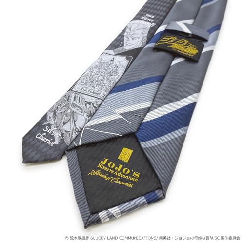 Florence Specs Tie, JoJo's Bizarre Adventure Part 3, Polnareff, JJN000005-010, Gray 1, Standard Size