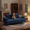 Miniature Sofa TwoPerson 1:10 Scale Doll Couch for Hobbyists, Diorama