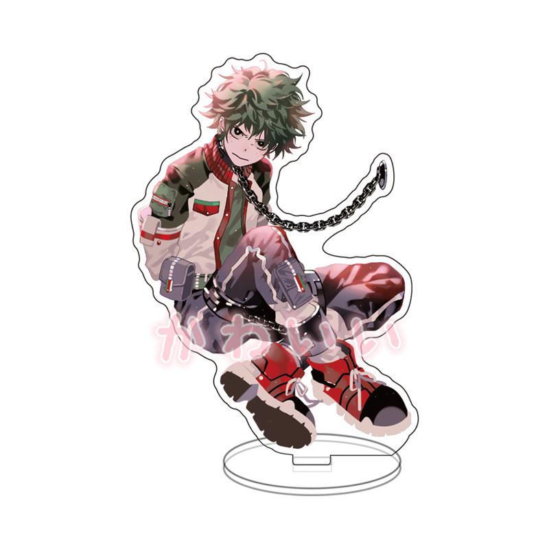 My Hero Acad Acrylic Stand Model Plate Decoration Originality Desk Figure Display Fans Gift Cartoon Products Creative Jewelry