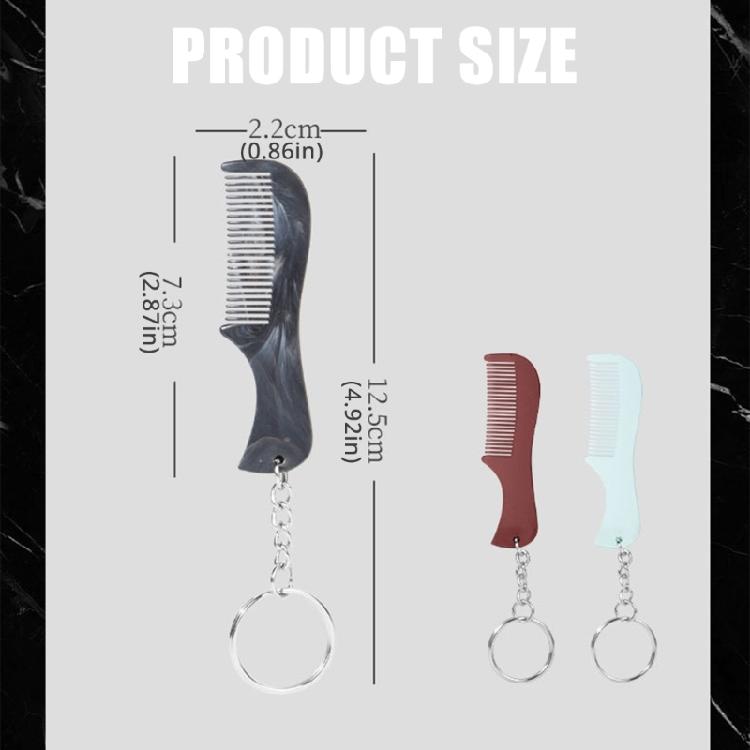Pocket Hair Comb Hair Straightener Comb Portable Pocket Travel Comb for Grooming & Combing Hair,Beards and Mustaches