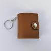 Mini 1-2 Inch Photo Album with Keychain and Stickers for Children's Memories