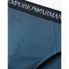 Emporio Armani Men S Color Block Logo Banded Brief  08m6111304 