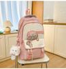 Schoolbag New Korean Ins High Value Fresh and Sweet Original Wind Backpack Junior High School Students Lightweight Large Capacity Backpack