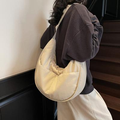 Borsa a tracolla leggera da donna Borsa a spalla Borsa hobo di grande capacità Borsa per la scuola degli studenti