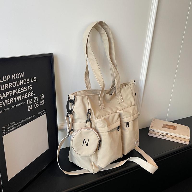 Women's Commuter Shoulder Bag Large Capacity Hand Tote Bag